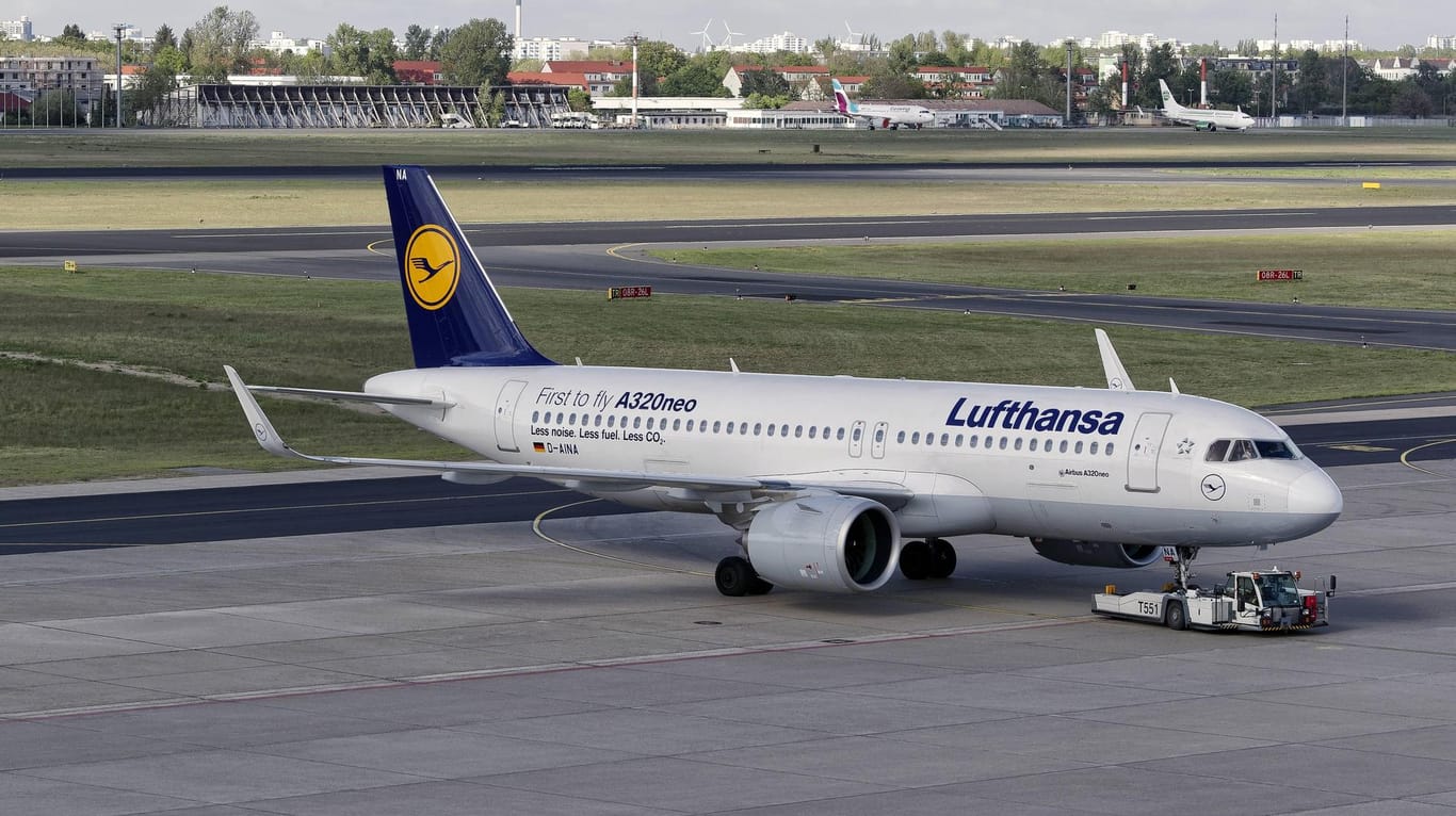 Ein Airbus A 320neo der Lufthansa (Symbolbild): China hat 96 Flugzeuge geordert.