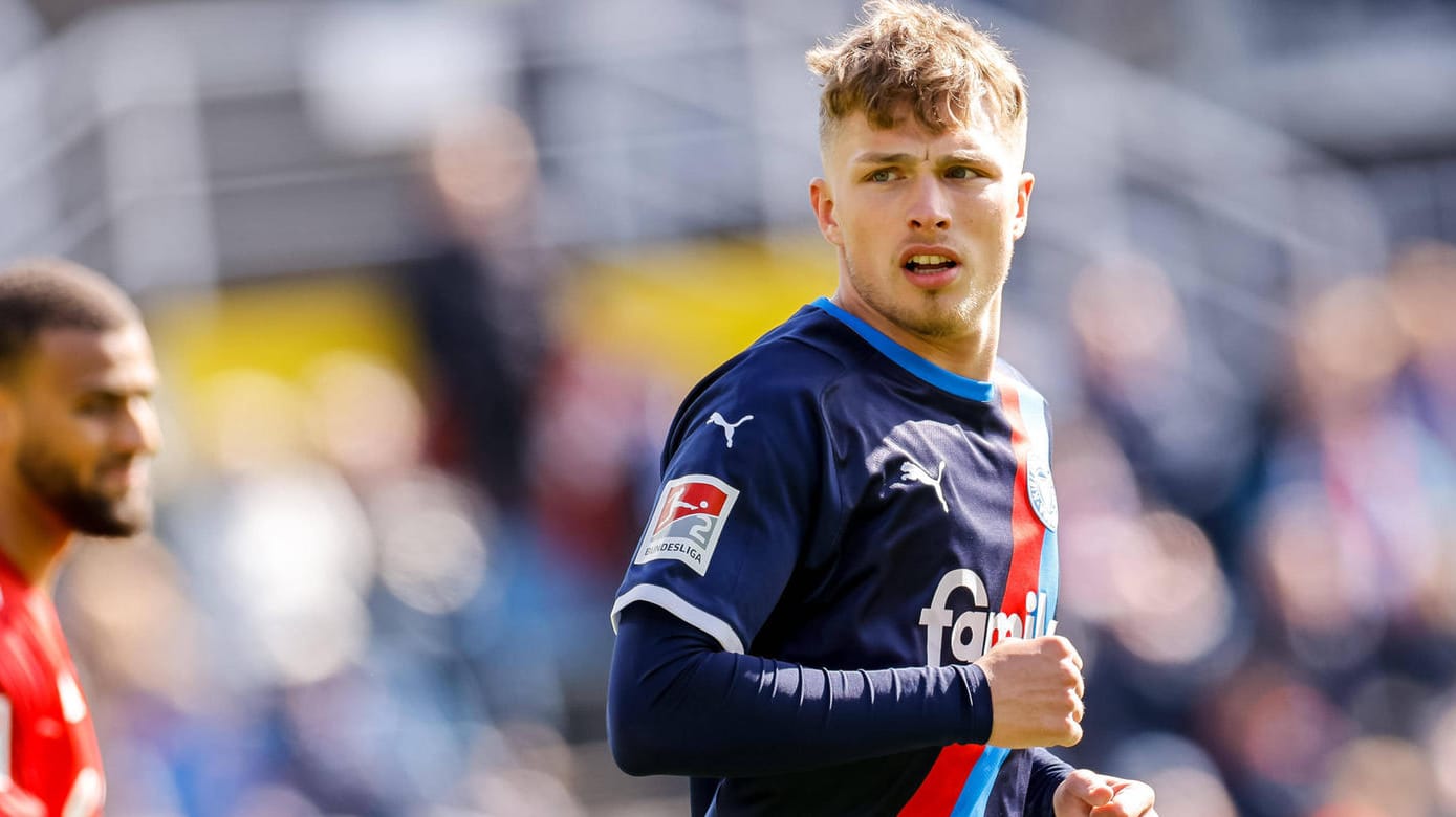 Jann-Fiete Arp: Er geht auch in der kommenden Saison für Holstein Kiel auf Torejagd.