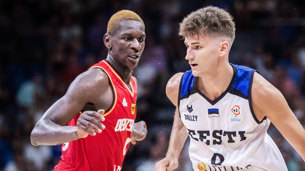 Deutschland gegen Estland: Auf der Rückreise der Basketballer kam es zum Chaos. Deutschland gegen Estland: Auf der Rückreise der Basketballer kam es zum Chaos.
