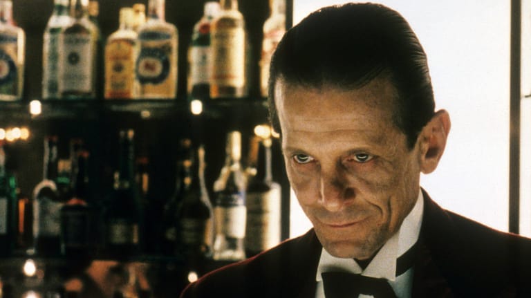 "Shining", 1980: An dieser Bar begegnet Joe Turkel seinem Schauspielkollegen Jack Nicholson.