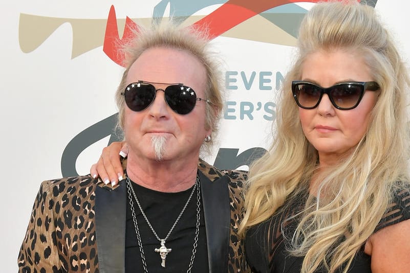 Joey Kramer mit seiner Frau Linda: Das Paar war 13 Jahre lang verheiratet.