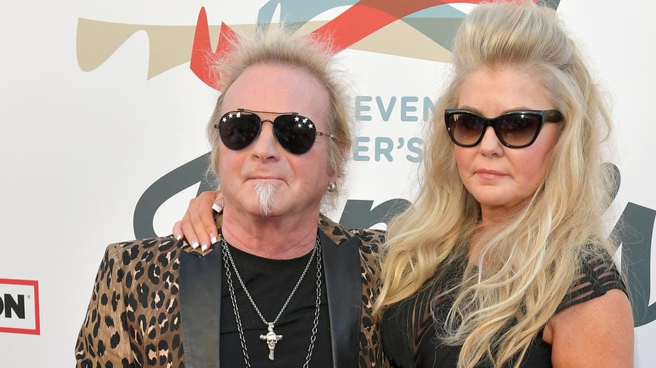 Joey Kramer mit seiner Frau Linda: Das Paar war 13 Jahre lang verheiratet.