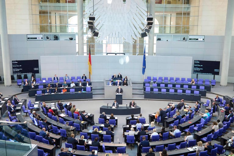 Ein Blick in den Bundestag (Archivbild): Mittlerweile hat er über 700 Mitglieder.