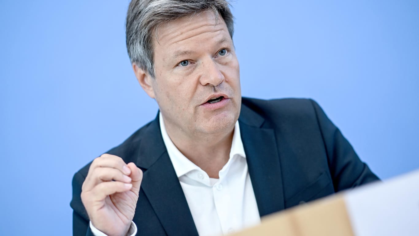 Robert Habeck: Der Grünen-Politiker ist seit 2021 Bundesminister für Wirtschaft und Klimaschutz.