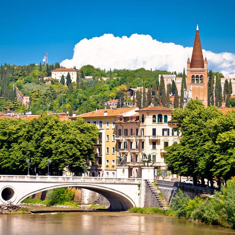 Die Stadt Verona rationiert aufgrund einer Dürre das Trinkwasser. (Symbolfoto)