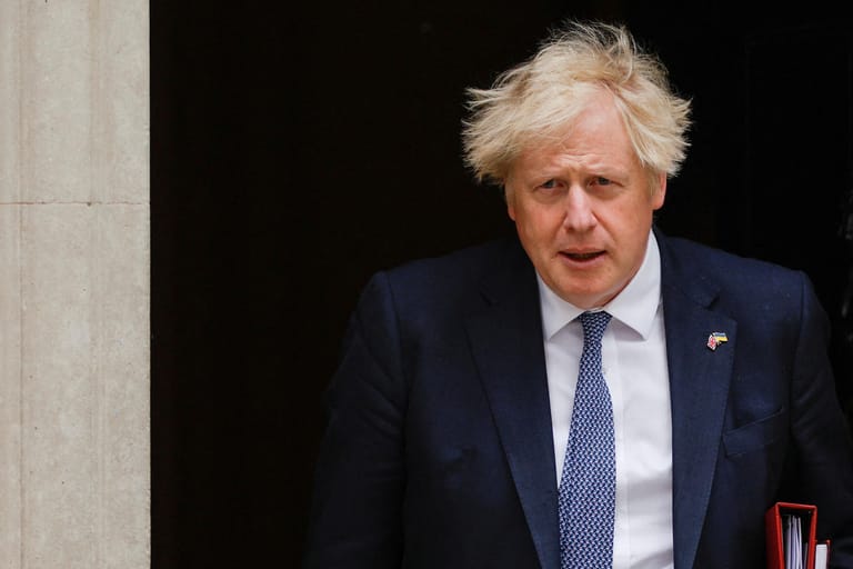 Boris Johnson: Der Premierminister verlässt die 10 Downing Street – seinen Sitz im Londoner Viertel Westminster.