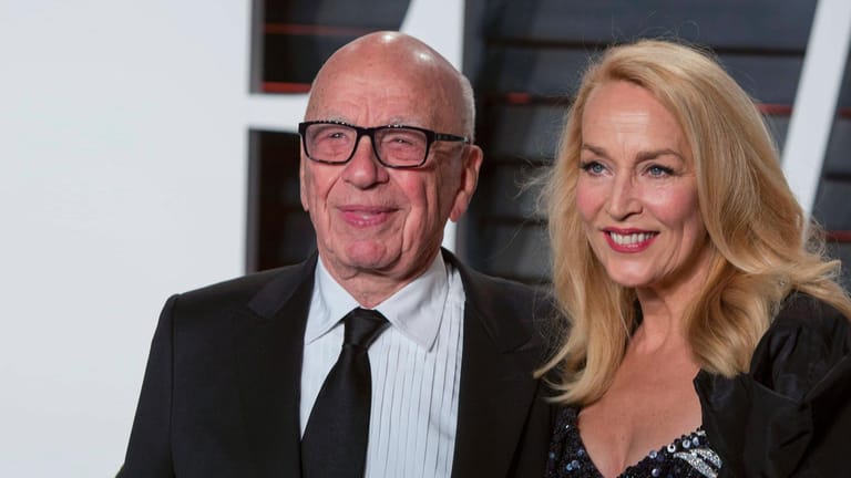 Rupert Murdoch und Jerry Hall: Seit 2015 waren der Medienmogul und das Model ein Paar.