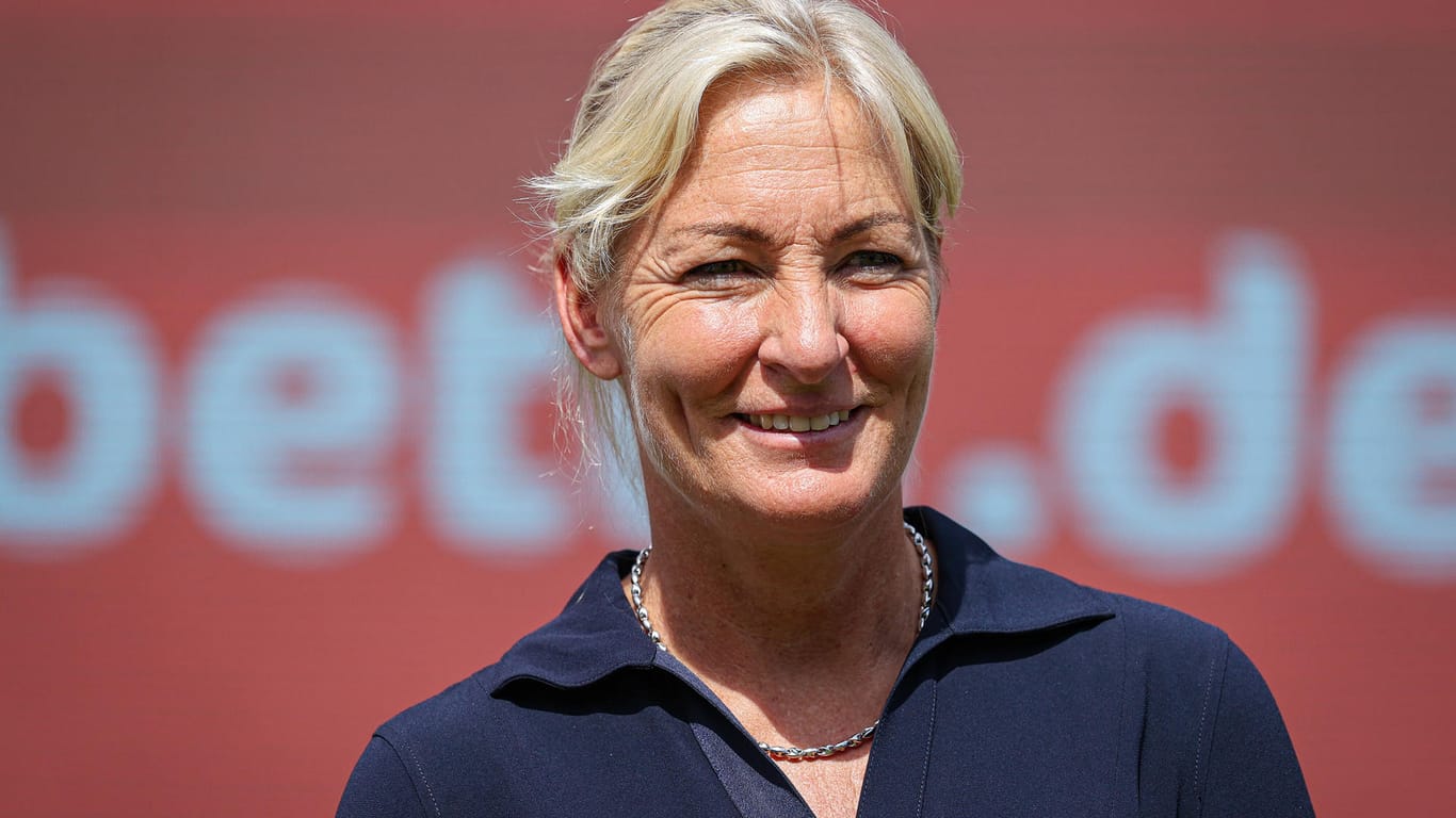Barbara Rittner: Die deutsche Tennischefin zeigte sich "sehr stolz" über den Erfolg von Jule Niemeier und Tatjana Maria in Wimbledon.