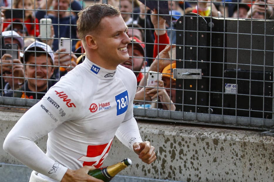 Mick Schumacher: Der Haas-Pilot wurde in Silverstone Achter.