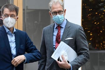 Karl Lauterbach (l.) und Andreas Gassen: Der Streit um die Bürgertests ist beigelegt.