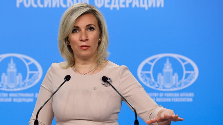 Maria Sacharowa (Archivbild): Die Sprecherin des russischen Außenministerium hat Drohungen gegen die EU augesprochen.