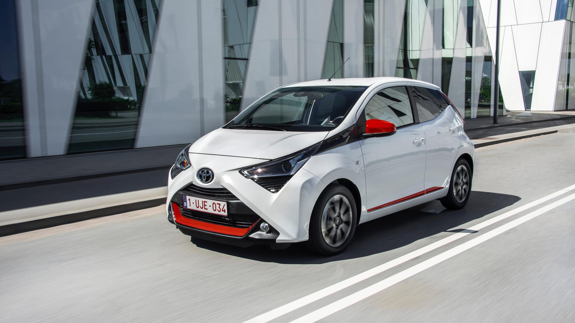 Flotter Flitzer: Ganz kleine Fahrzeuge wie auch der Aygo von Toyota kommen oft als Stadtautos zum Einsatz.