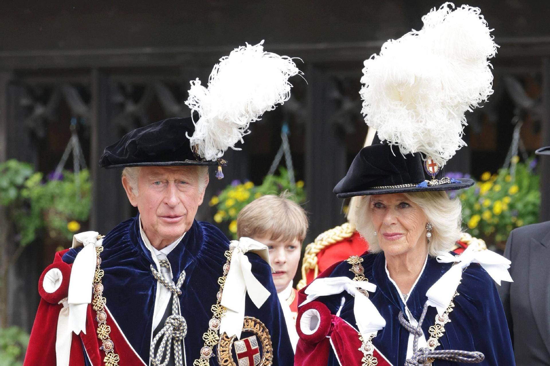 2022: Anfang des Jahres ernannte Queen Elizabeth II. Herzogin Camilla als Mitglied des Hosenbundordens.