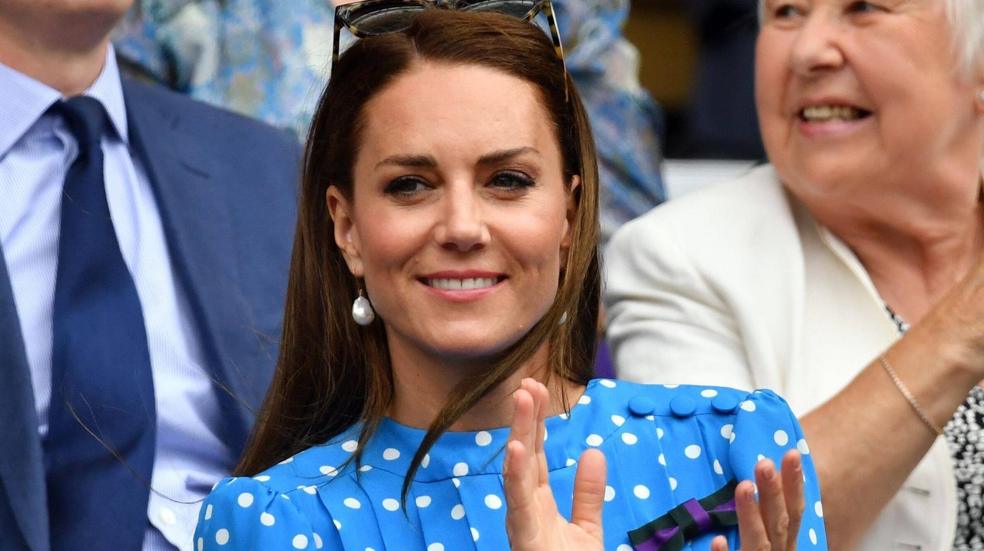 Herzogin Kate: Sie schaut zum ersten Mal beim Tennisturnier in Wimbledon zu. Herzogin Kate: Sie schaut zum ersten Mal beim Tennisturnier in Wimbledon zu.