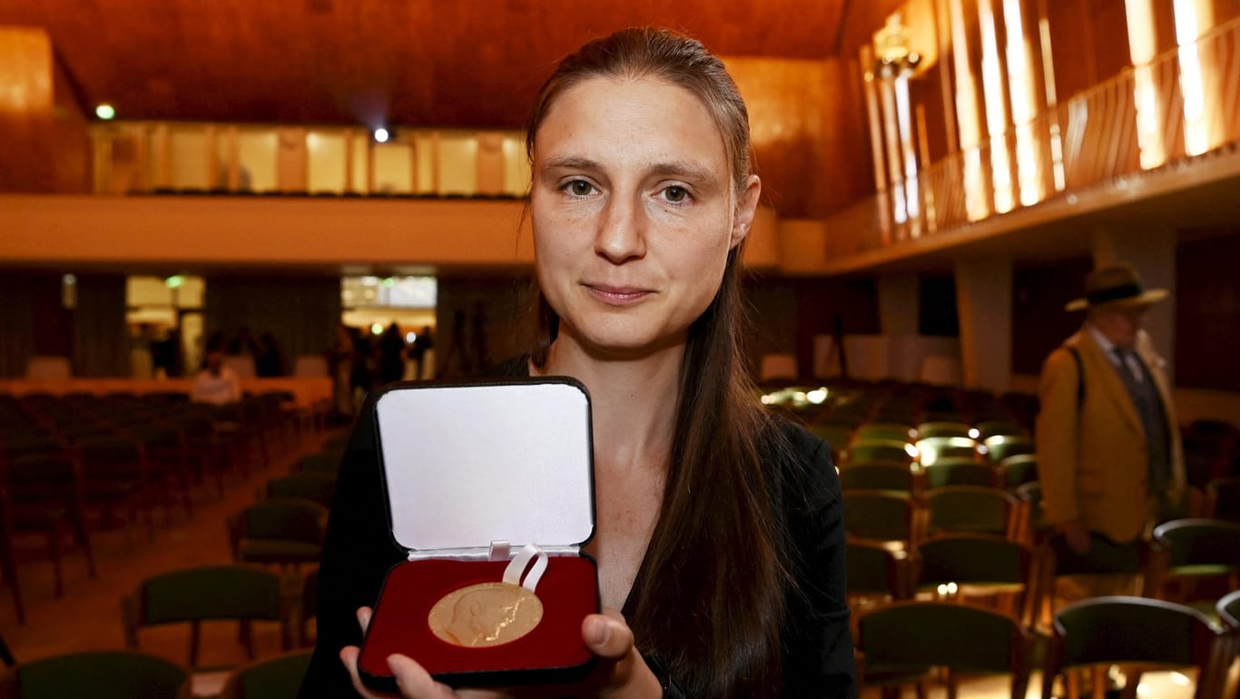 Maryna Viazovska: Die 37-Jährige ist erst die zweite Frau, die eine Fields-Medaille bekommt.
