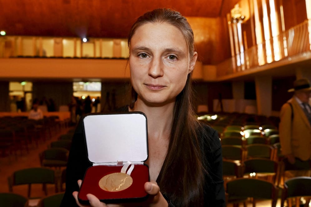 Maryna Viazovska: Die 37-Jährige ist erst die zweite Frau, die eine Fields-Medaille bekommt.