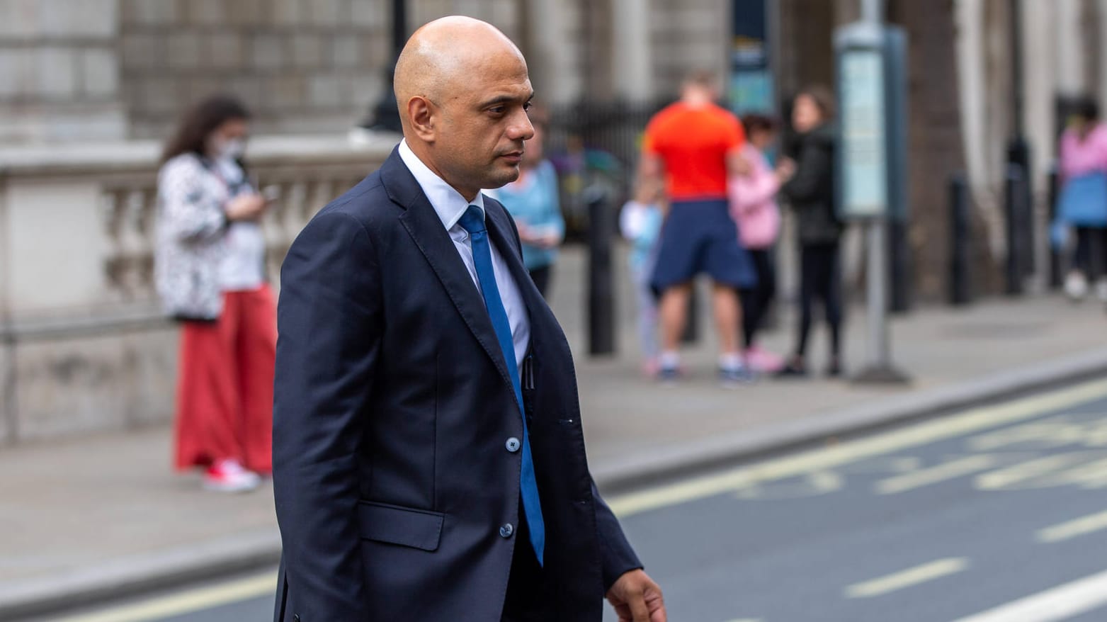 Sajid Javid, Gesundheitsminister Großbritanniens: Er legt sein Amt aus Protest gegen Johnson nieder.