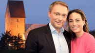 Sylt-Hochzeit von Lindner und Lehfeldt: Spektakel versetzt Kirche in Aufruhr