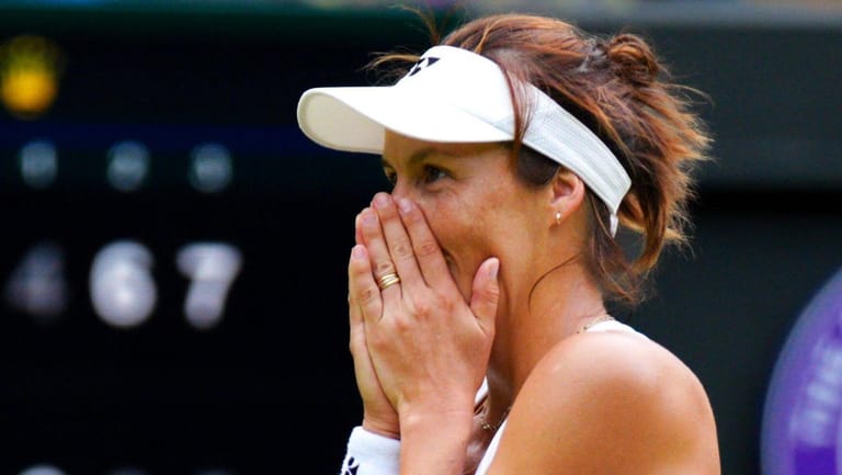 Tatjana Maria: Die Deutsche steht im Halbfinale von Wimbledon.