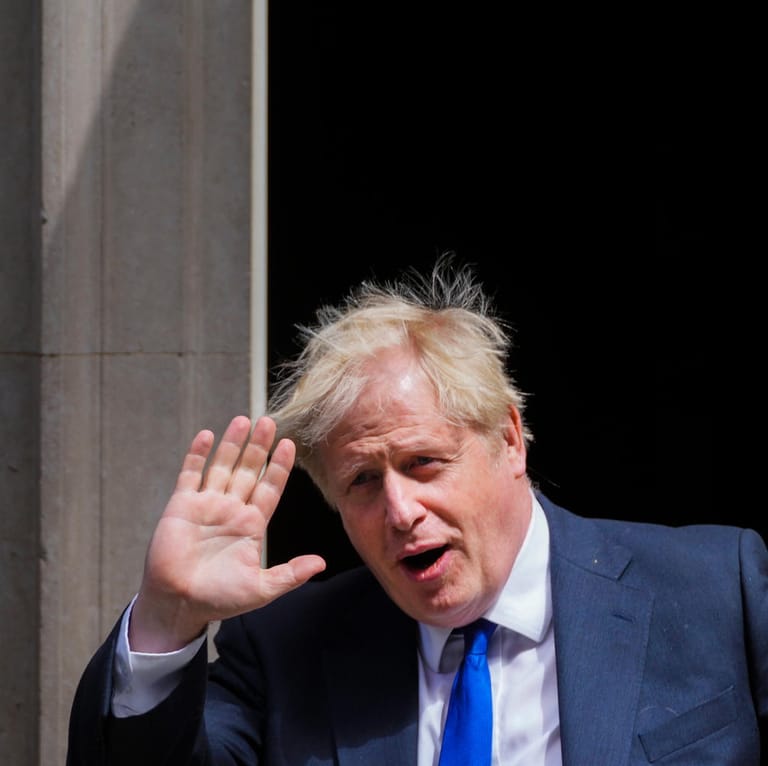 Boris Johnson: Kritiker fordern den Abschied aus der Downing Street.