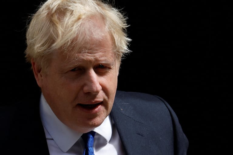 Boris Johnson: Bislang lehnt der britische Premierminister einen Rücktritt ab, der Druck aber steigt.