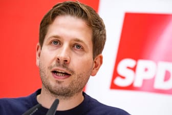 Kevin Kühnert: Der SPD-Generalsekretär kritisiert den CDU-Chef Friedrich Merz.