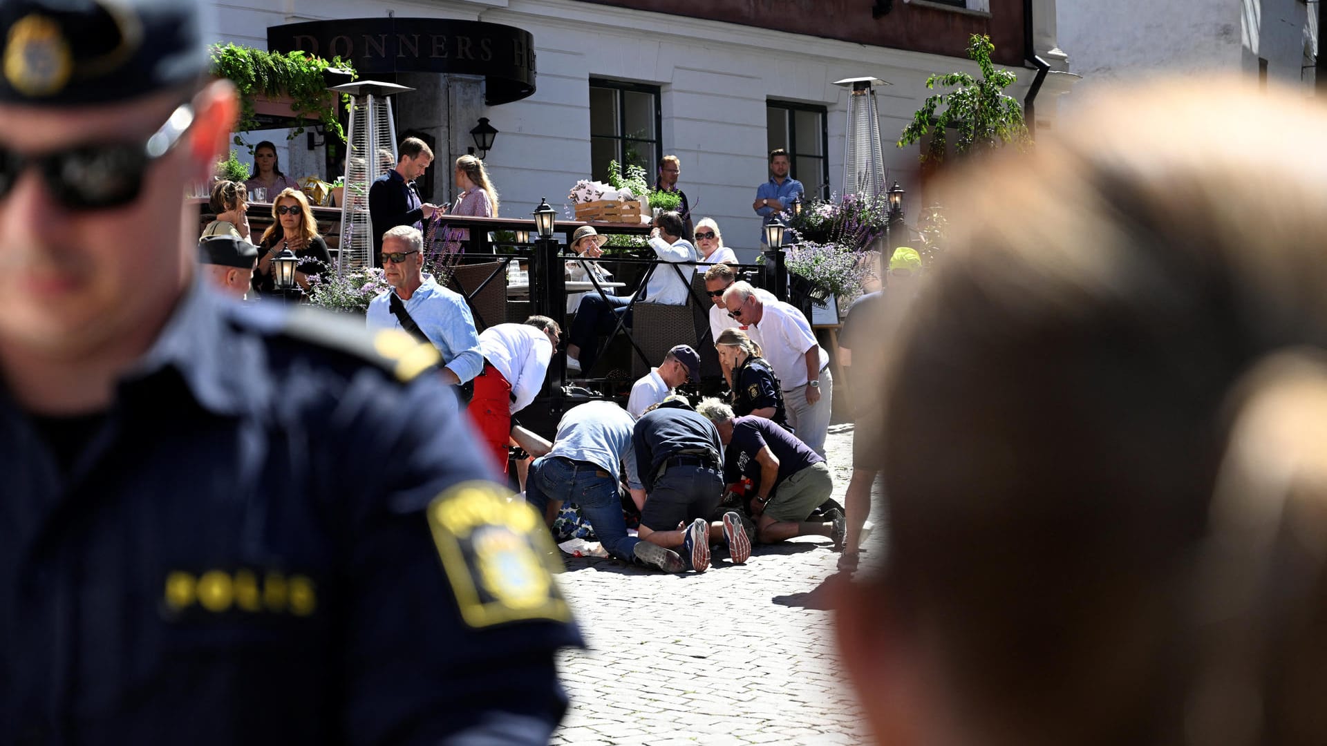 Tatort auf Gotland: Eine Frau starb.