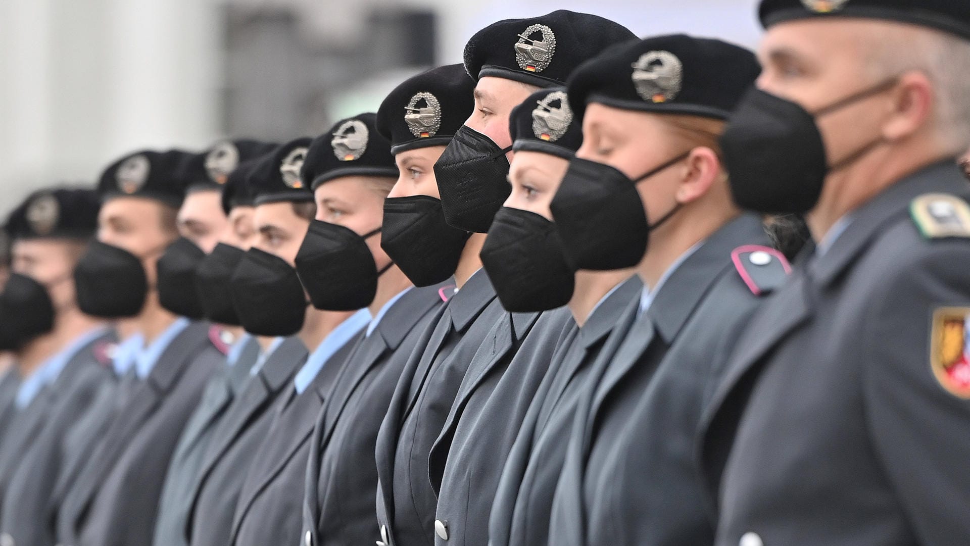 Bundeswehrsoldaten: Für sie ist die Corona-Impfung verpflichtend.