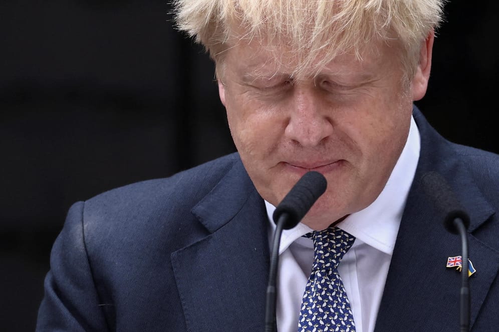 Boris Johnson: Der britische Politiker hat seinen Rücktritt als Premierminister angekündigt.