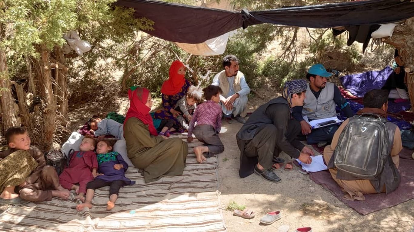 Geflüchtete Menschen aus Afghanistan: Die UN rechnet mit 27.000 Vertriebenen.