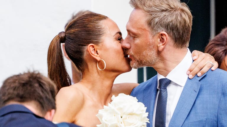 Franca Lehfeldt und Christian Lindner: Das Paar hat geheiratet.