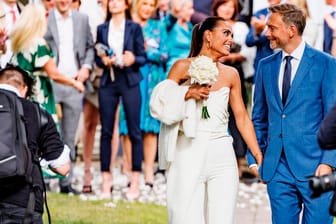 Christian Lindner und Franca Lehfeldt: Das Paar heiratete am Donnerstag standesamtlich.
