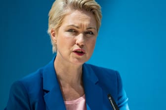 Mecklenburg-Vorpommerns Ministerpräsidentin Manuela Schwesig (SPD): Sie brachte die Klimastiftung des Landes auf den Weg, die Aufträge für Nord Stream 2 abwickelte.