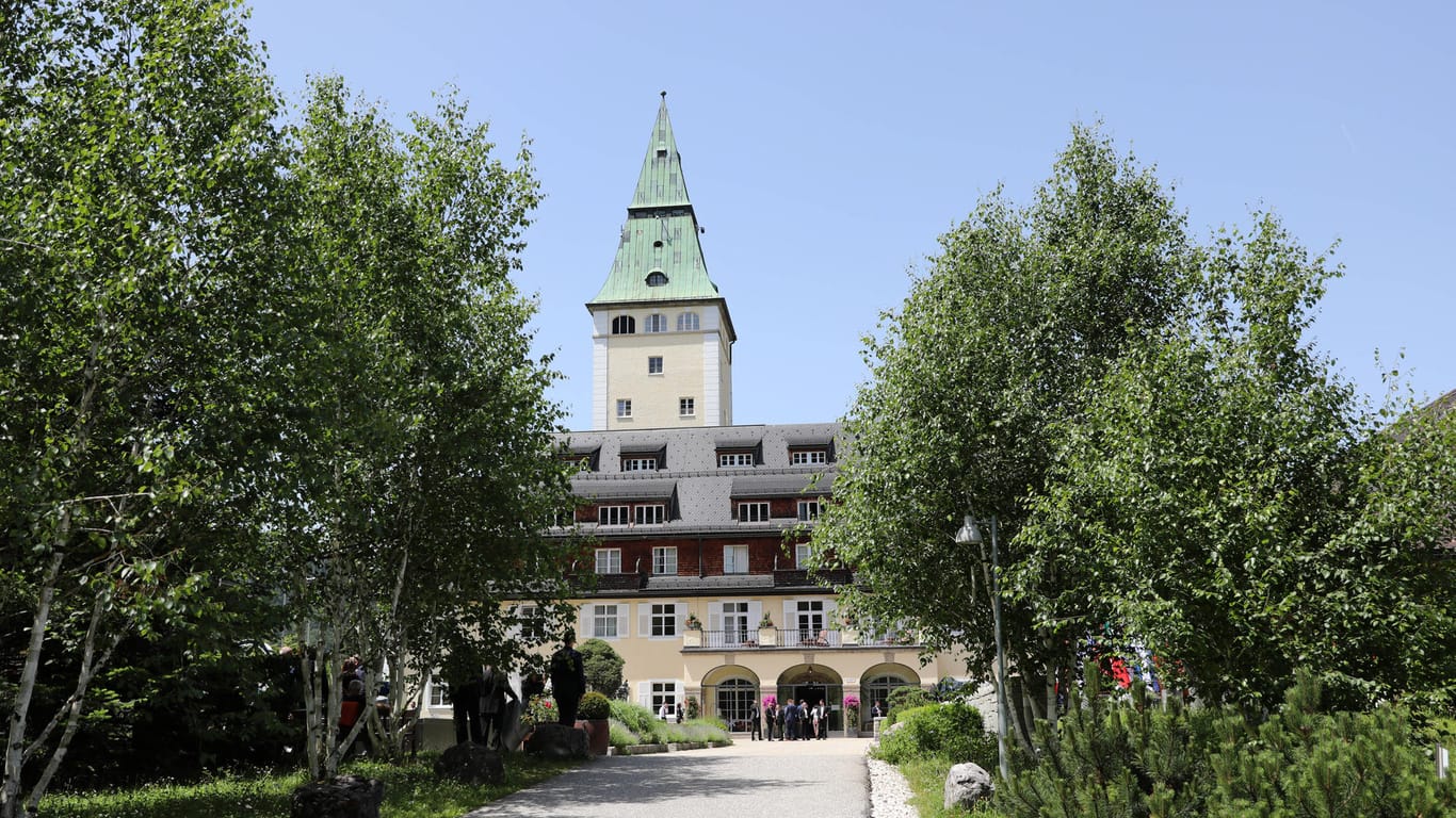 Schloss Elmau: Hier fand der G7-Gipfel statt.