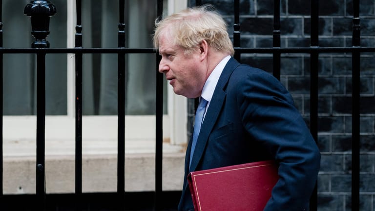 Boris Johnson, Premier von Großbritannien: Bis zum Herbst will er noch im Amt bleiben.