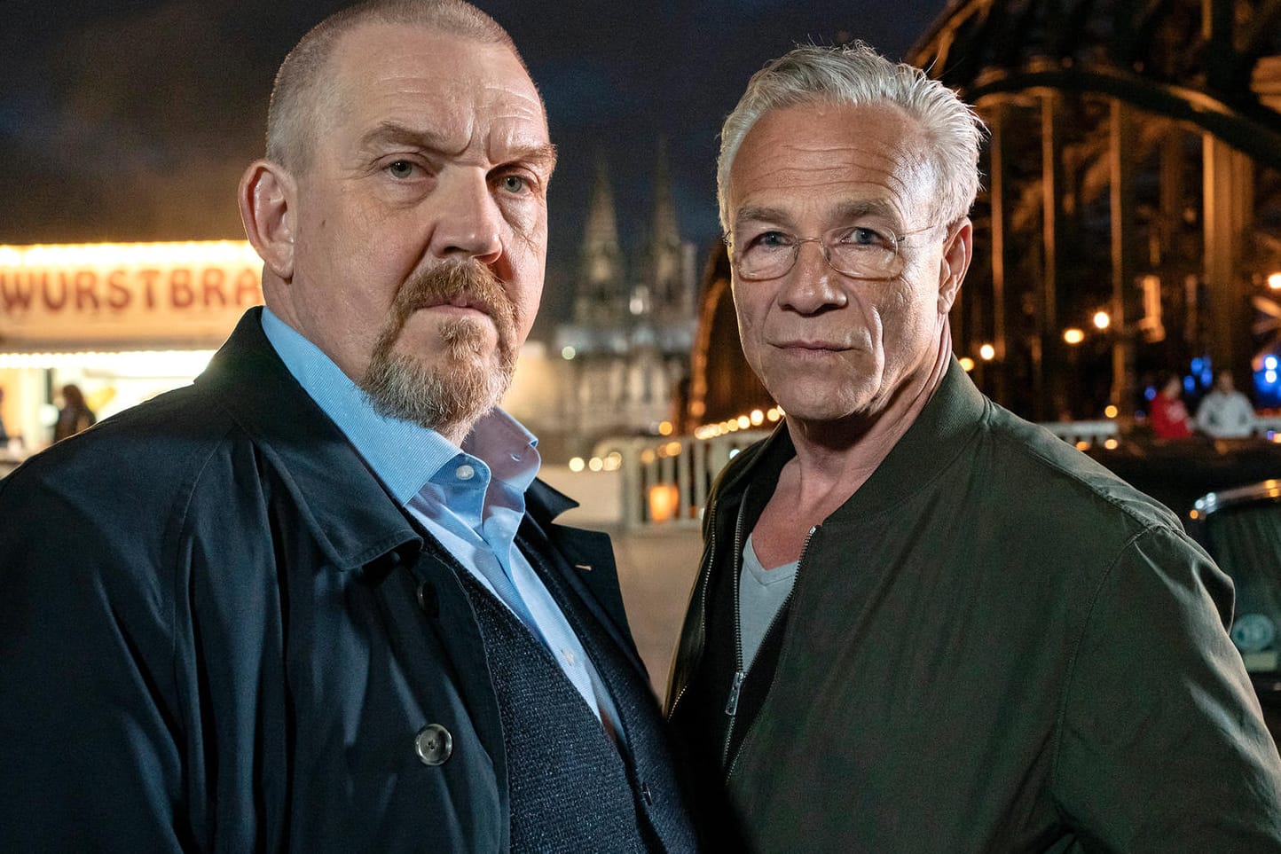 Die Kölner "Tatort"-Kommissare: Freddy Schenk (Dietmar Bär) und Max Ballauf (Klaus J. Behrendt).