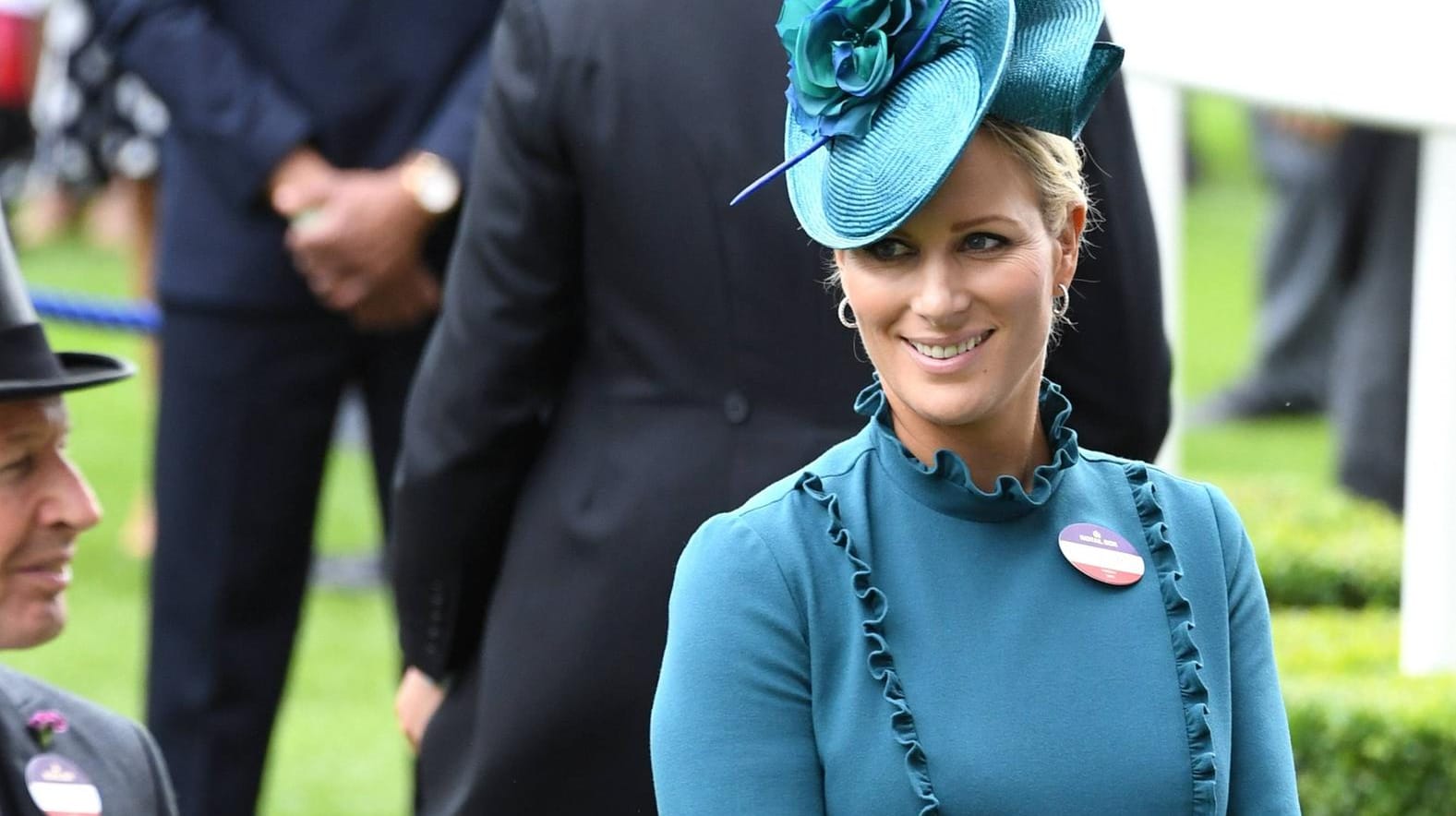 Zara Tindall: Die 41-Jährige war am Wochenende auf der Hochzeit ihrer Halbschwester.