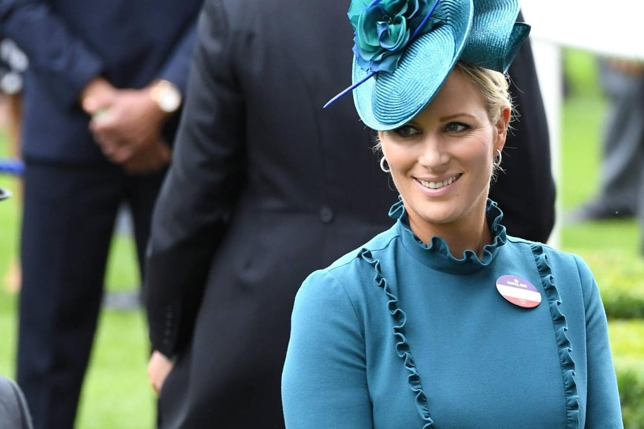 Zara Tindall: Die 41-Jährige war am Wochenende auf der Hochzeit ihrer Halbschwester.