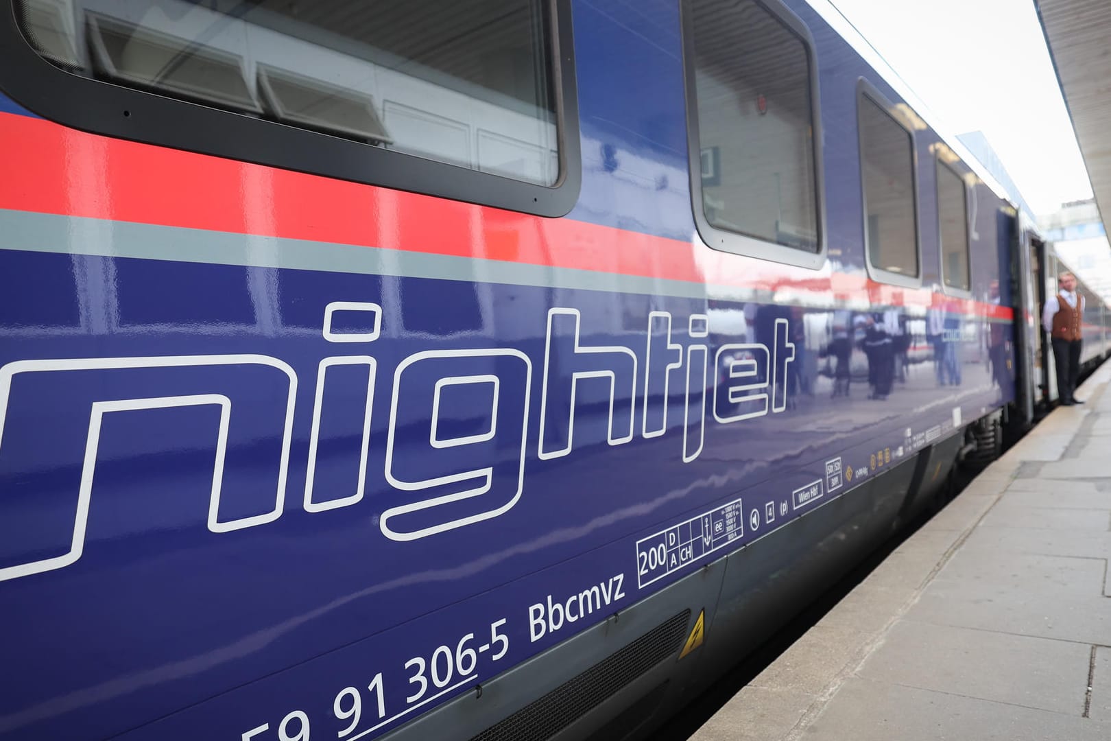 Neuer Nachtzug: Ein Waggon des Nightjet mit dem neuen "Liegewagen comfort" bietet besonderen Service.