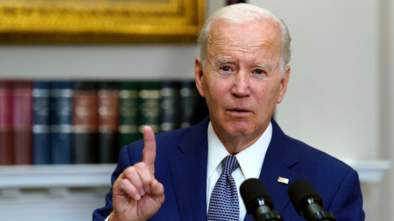 Joe Biden: Der US-Präsident überzeugt eine Mehrheit der Demokraten-Wähler nicht.