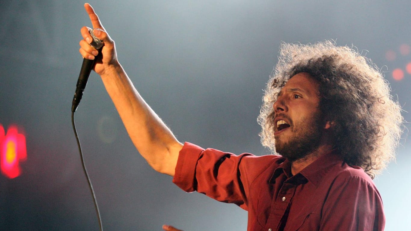 Zack de la Rocha: Er kehrte zu Rage against the Machine zurück.