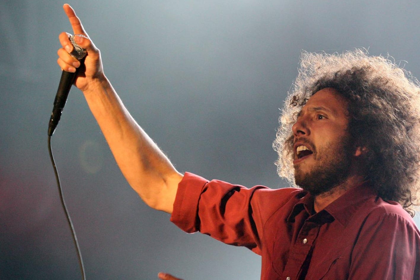 Zack de la Rocha: Er kehrte zu Rage against the Machine zurück.