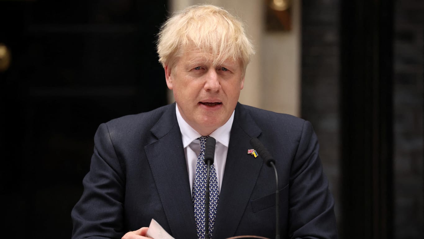 Boris Johnson: Der Premierminister soll am 5. September abgelöst werden.