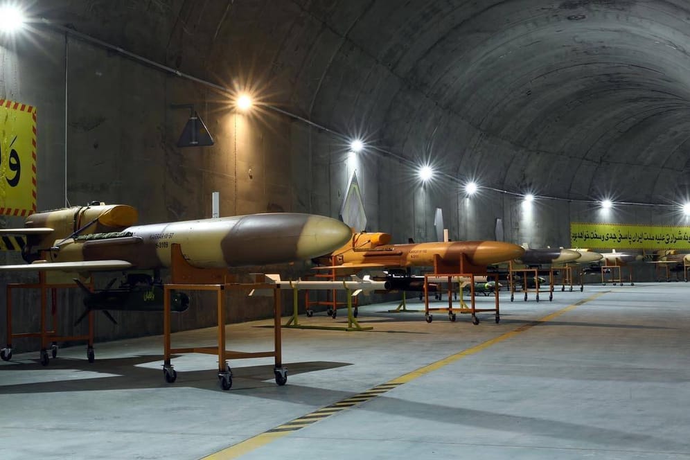 Eine geheime Drohnen-Basis im Iran: Das Land will Russland im Angriffskrieg gegen die Ukraine unterstützen.