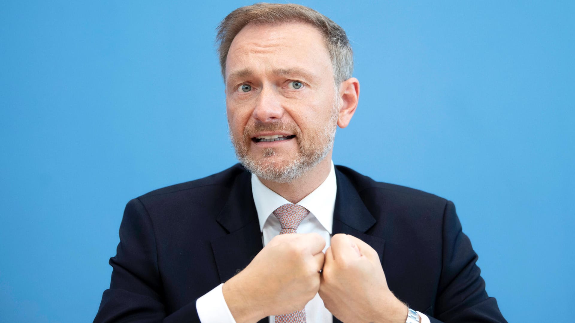 Klare Botschaften: Finanzminister Christian Lindner