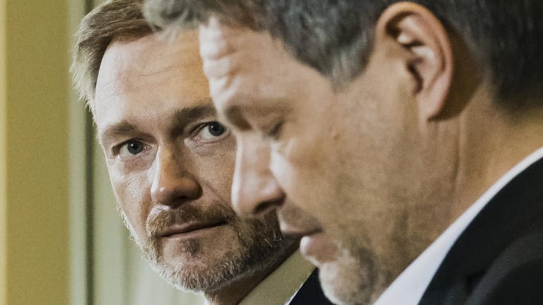 Christian Lindner und Robert Habeck: Zwei Männer drängen nach vorn – und belasten die Ampel.