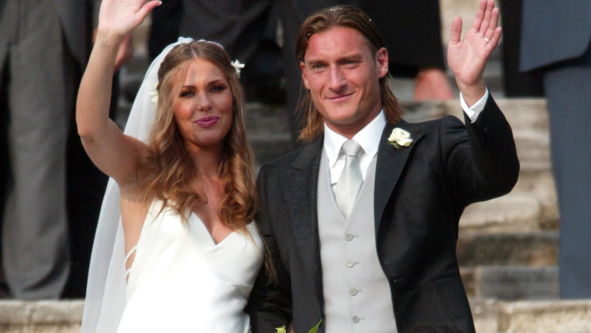 Ilary Blasi und Francesco Totti: Die beiden heirateten im Jahr 2005.