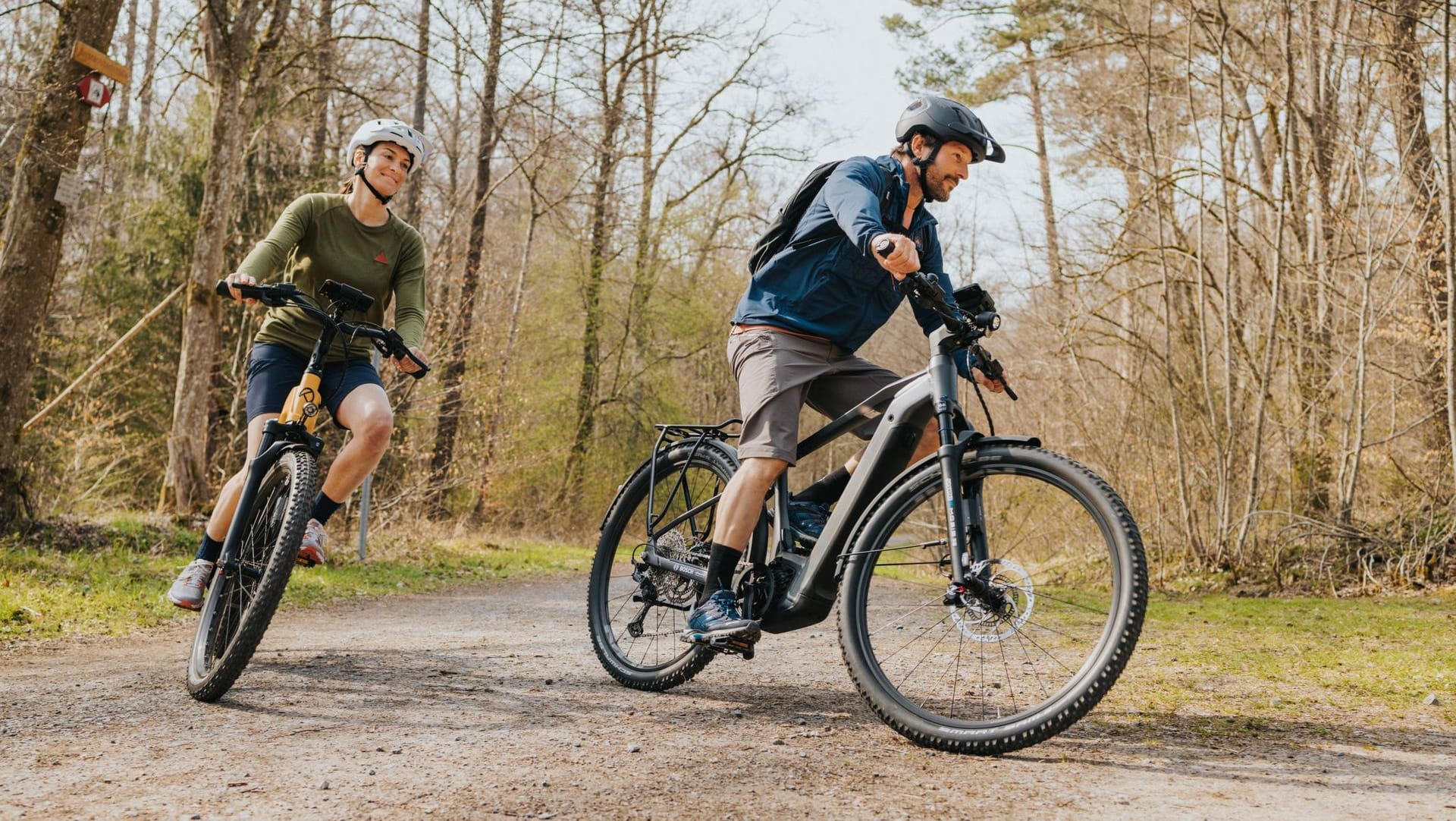 Sicher im Sattel: Damit das Bremsen mit dem E-Bike nicht zum gefährlichen Manöver wird, soll ein rundumerneuertes ABS der Firma Bosch in Zukunft für mehr Sicherheit sorgen.