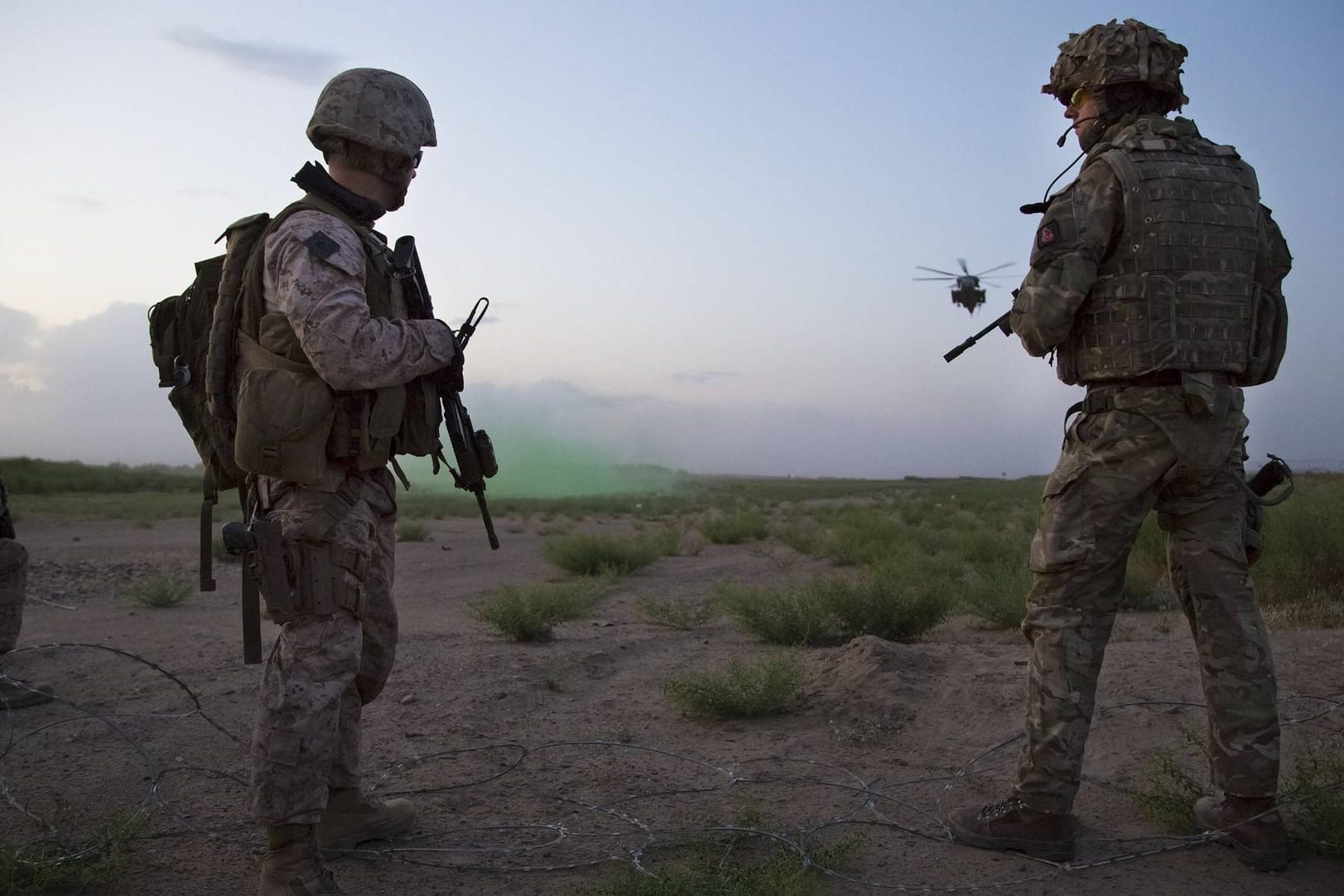 Britische Soldaten in Afghanistan (Symbolbild): Elite-Truppen sollen bei nächtlichen Razzien unter Vorwand Afghanen getötet haben.