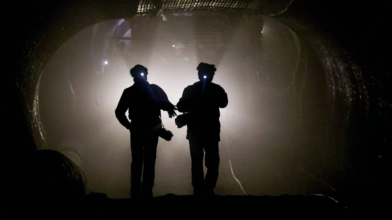 Minenarbeiter in Russland (Symbolbild): Der Bergwerkbetreiber Petropavlovsk steht vor der Insolvenz.